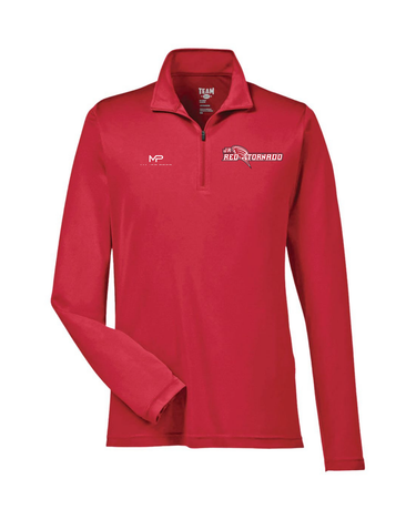 Jr Red Tornado Quarter Zip Pullover