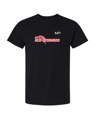 Jr Red Tornado White Short Sleeve Tee