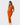 Orange Scrub Set - Ladies