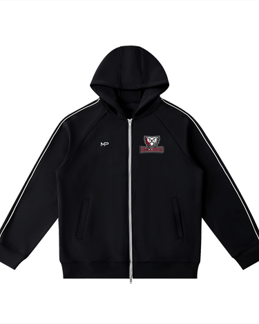 Thad Sleeve Zip Hoodie