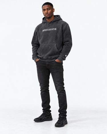 IMPRESS GOD NOT ME Hoodie