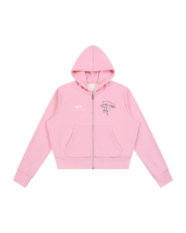 SBI Women’s Fleece Full Zip Hoodie product view 3