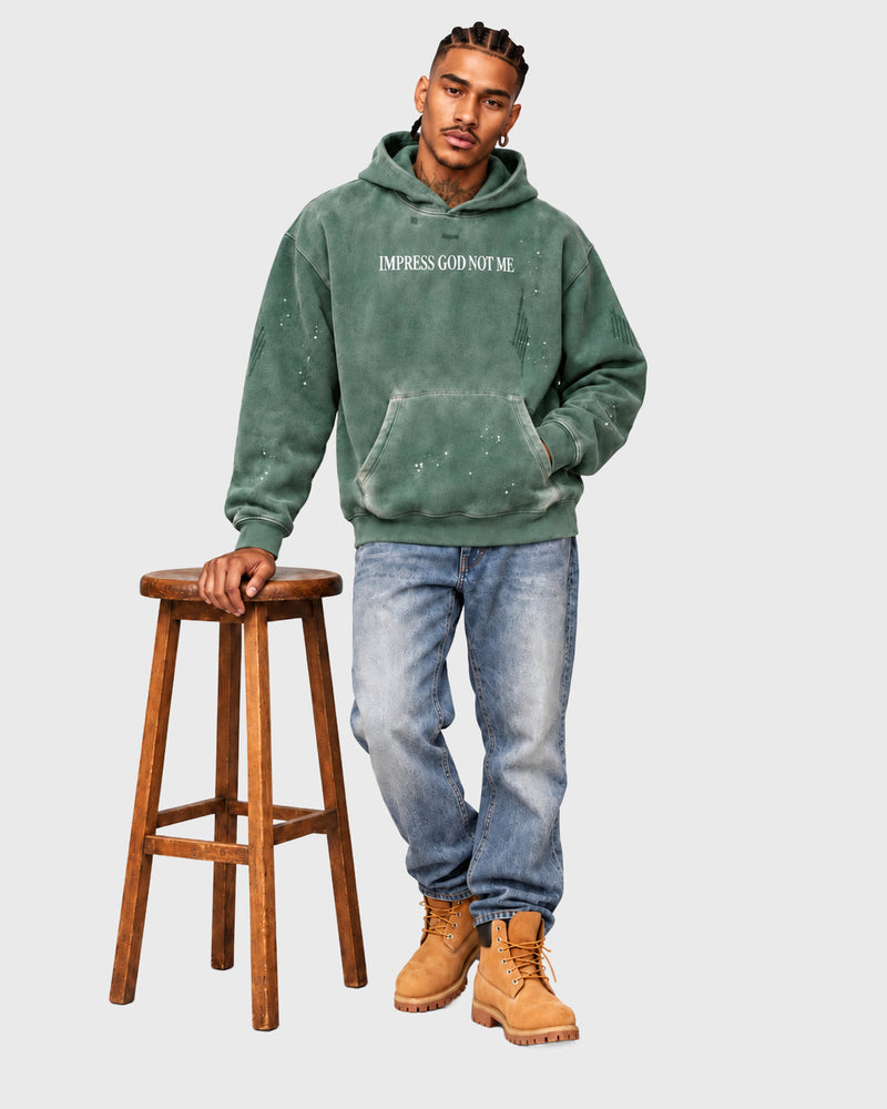 IMPRESS GOD NOT ME Hoodie