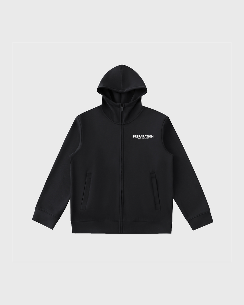 Prep Zip-Up Hoodie