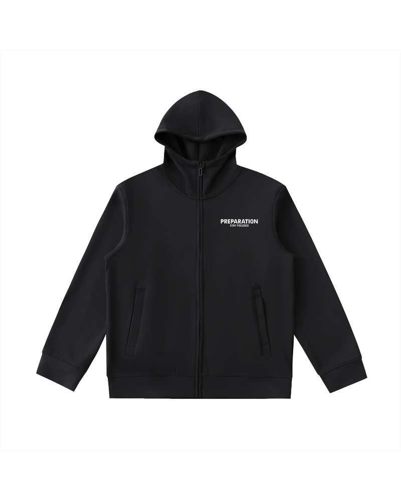 Prep Zip-Up Hoodie
