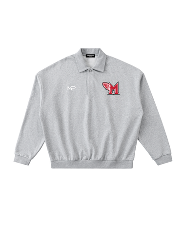 Fleece Polo Sweatshirt product image 5