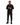 Men Jacket - Black on a clean white studio background