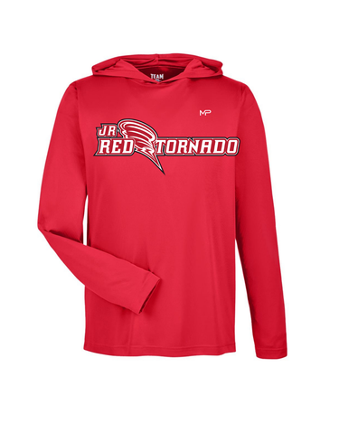 Jr Red Tornado Dri Fit Pullover Hoodie