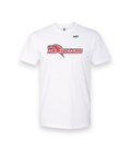 Jr Red Tornado White Short Sleeve Tee