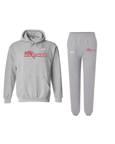 Jr Red Tornado Sweatsuit Set