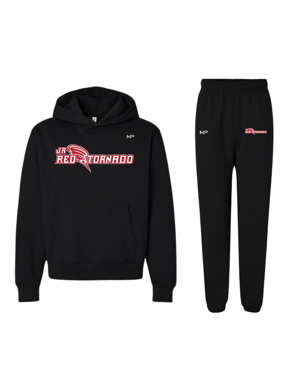 Jr Red Tornado Sweatsuit Set