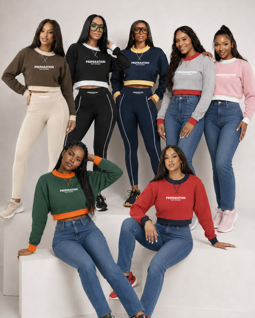 Prep Mock Neck Sweatshirt