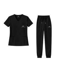Black Scrub Set - Ladies