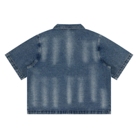 Prep Full-Zip Denim Shirt