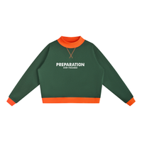 Prep Mock Neck Sweatshirt