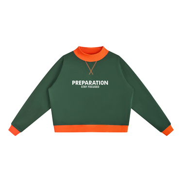 Prep Mock Neck Sweatshirt