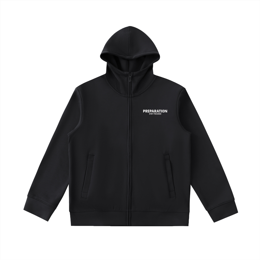 Prep Zip-Up Hoodie