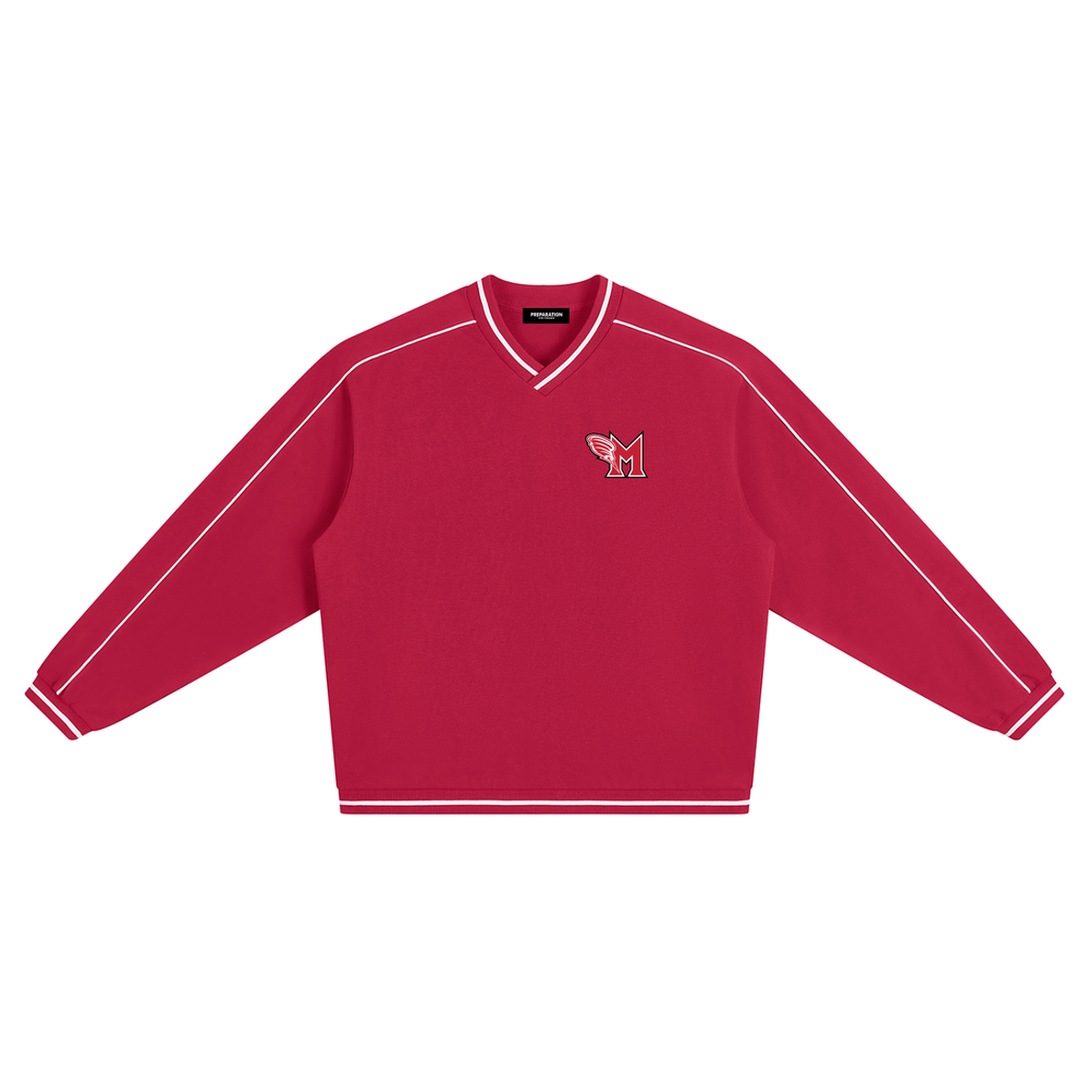 Lanc V-Neck Sweatshirt