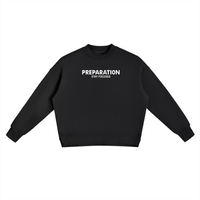 Fleece Side Slit Crewneck Sweatshirt