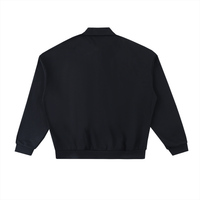 Fleece Polo Sweatshirt