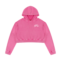 Prep Washed Crop Hoodie