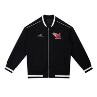 Piping Zip Bomber Jacket