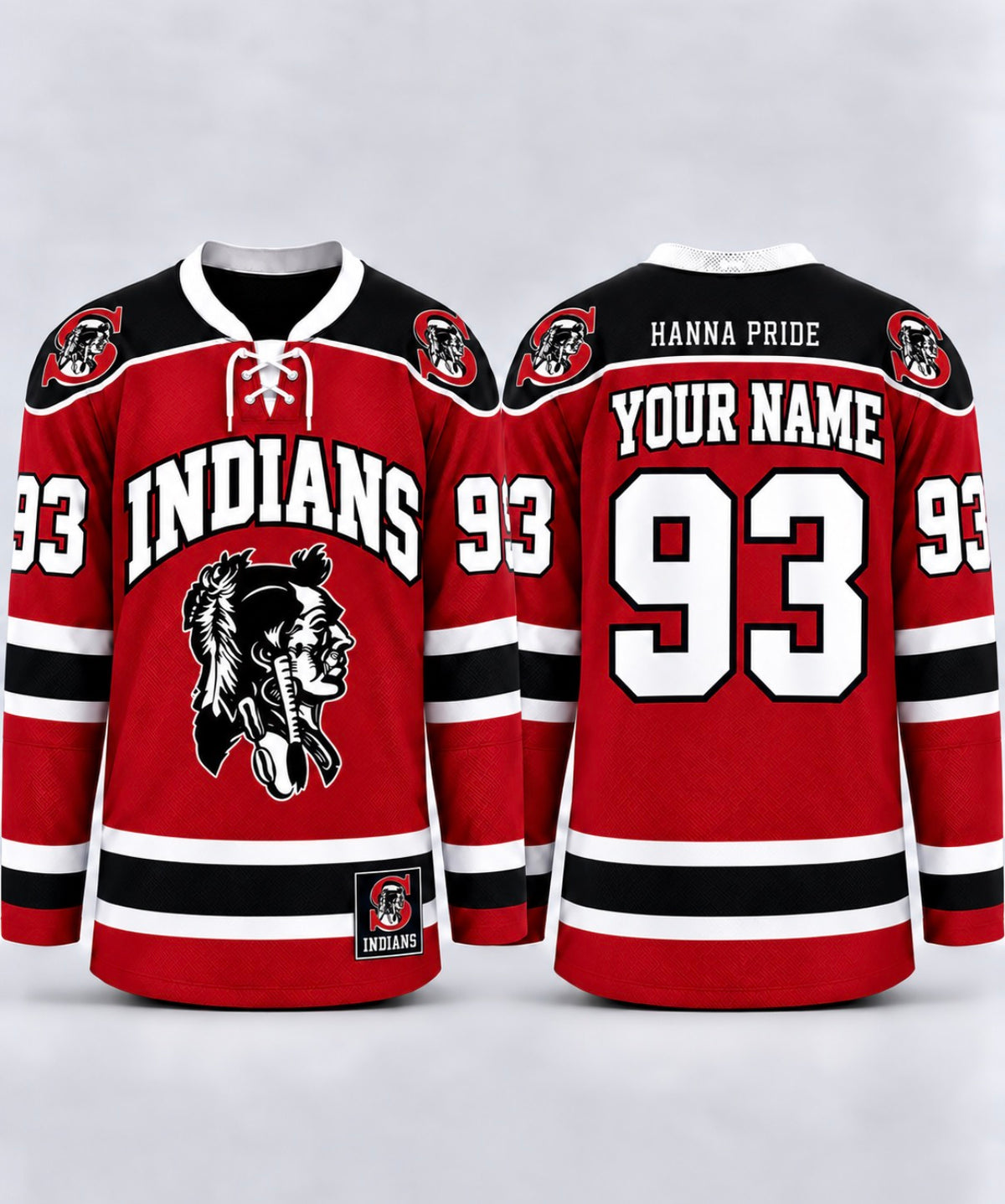 Susquehanna Township Indians Hockey Jersey - PRE ORDER