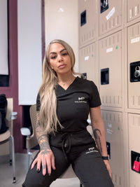 Black Scrub Set - Ladies