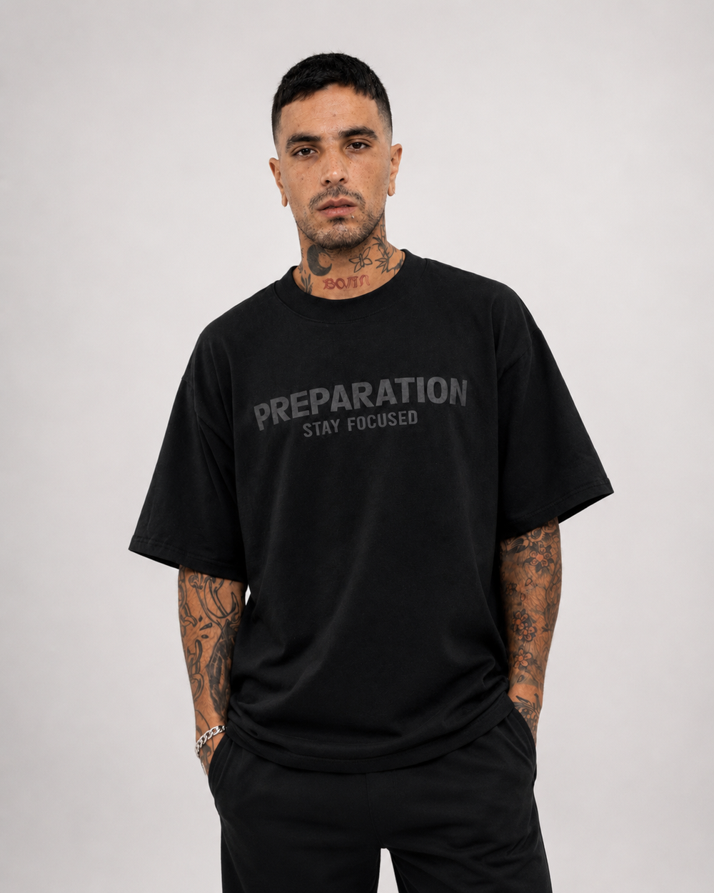 Prep Focused Shirt - Black