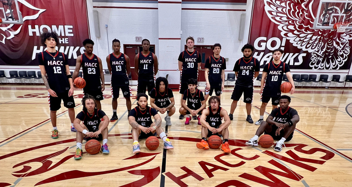 Team wearing Major Prep custom apparel
