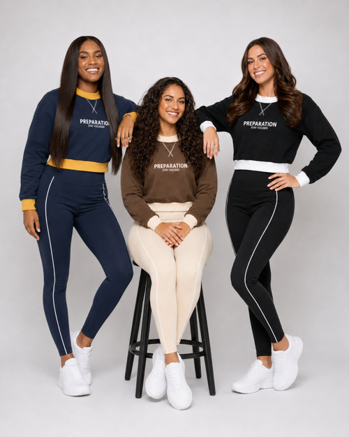 Prep Mock Neck Sweatshirt