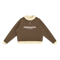 Prep Mock Neck Sweatshirt