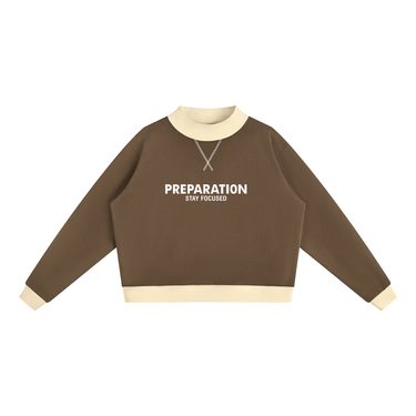 Prep Mock Neck Sweatshirt