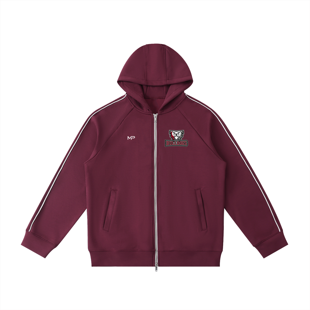 Thad Sleeve Zip Hoodie