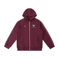 Thad Sleeve Zip Hoodie