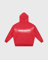 Major Prep Washed Two Way Zip Hoodie product photo, soft gray background