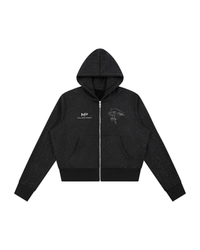 SBI Women’s Fleece Full Zip Hoodie product view 1