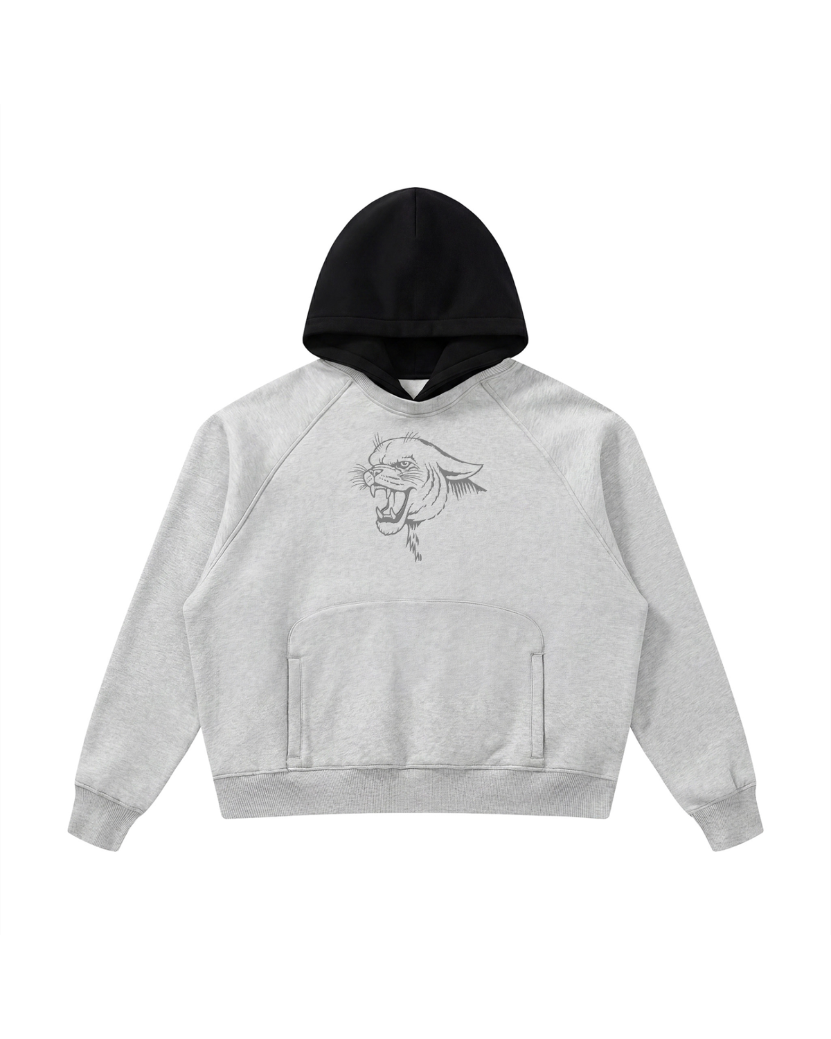 SBI Cougar Color Block Hoodie on a clean white studio background