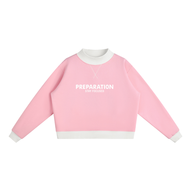 Prep Mock Neck Sweatshirt