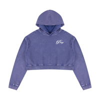 Prep Washed Crop Hoodie
