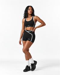 MP High Rise Yoga Shorts professional white studio product image