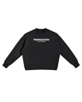 Fleece Side Slit Crewneck Sweatshirt