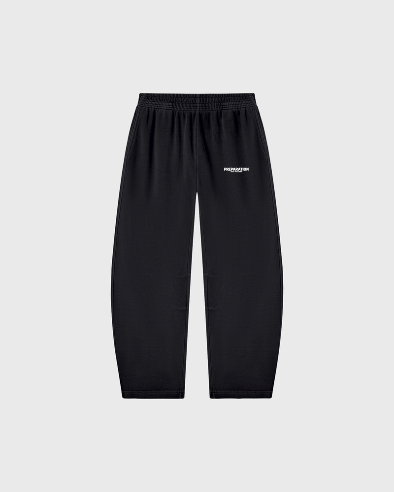 Prep Barrel Leg Sweatpants