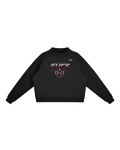 SLICE Ladies Mock-Neck Crew Sweatshirt