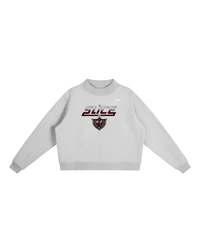 SLICE Ladies Mock-Neck Crew Sweatshirt product image 3