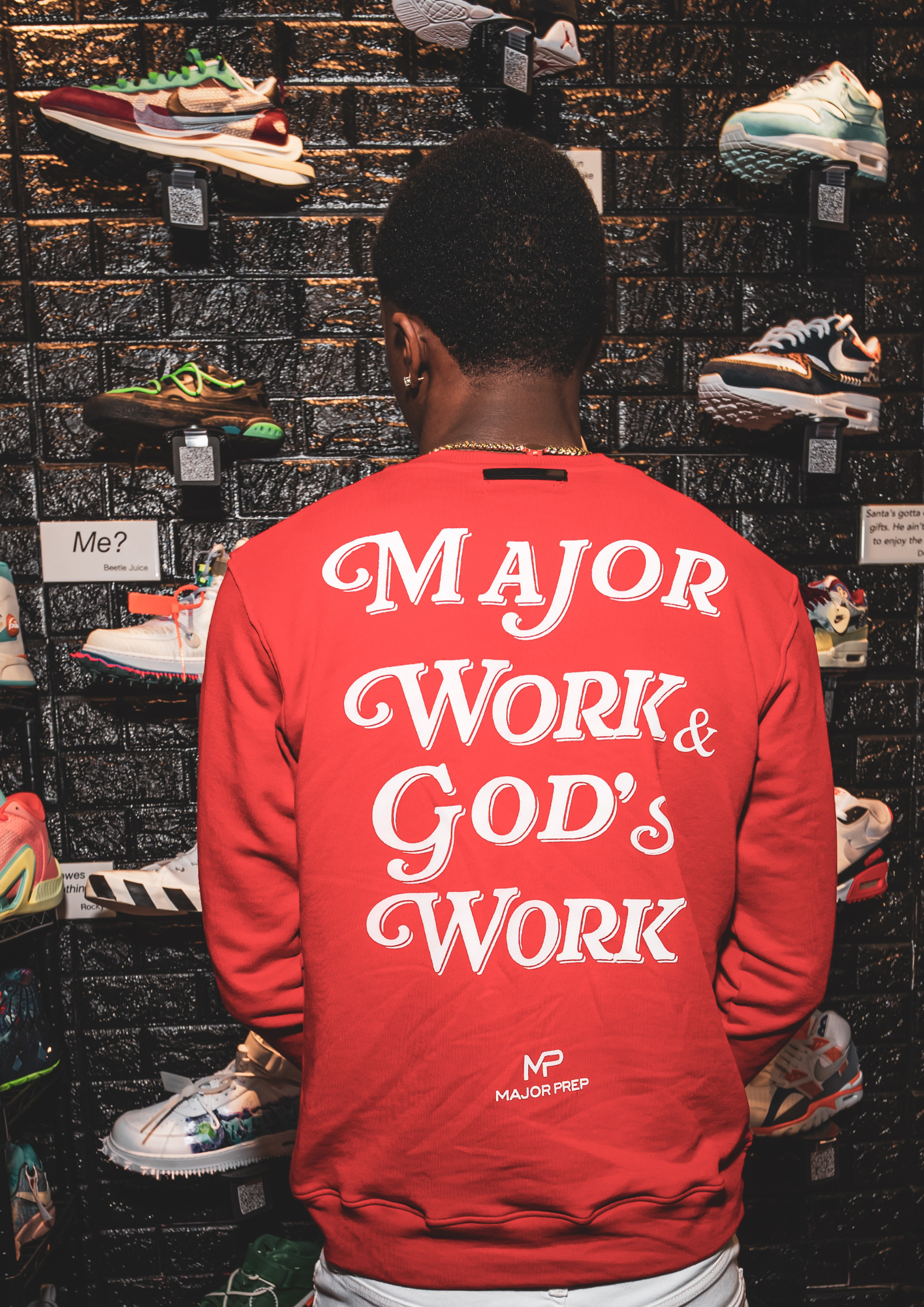 Major Work & God’s Work Sweater
