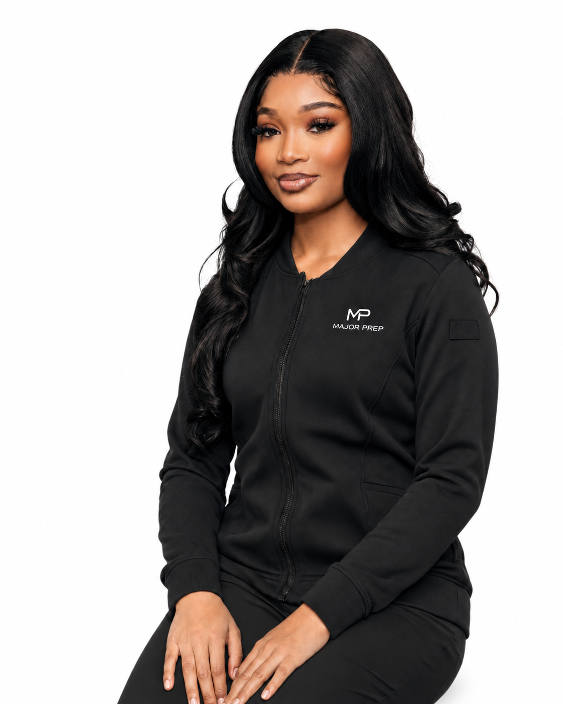 MP Lab Jacket - Black on a clean white studio background