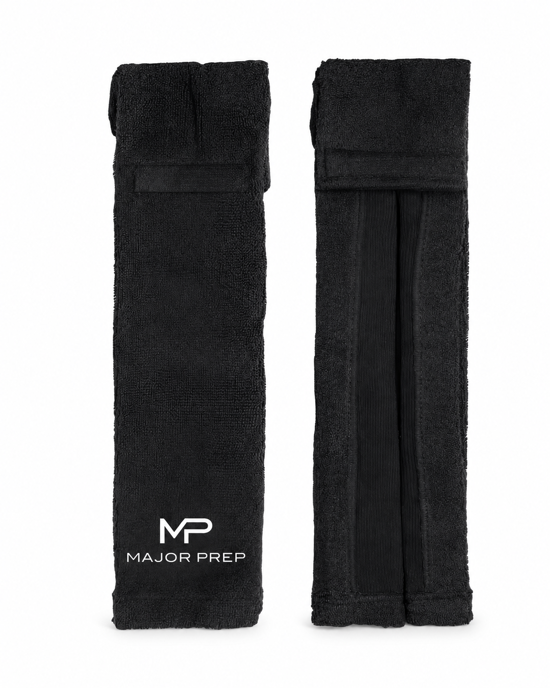MP Towels on a clean white studio background