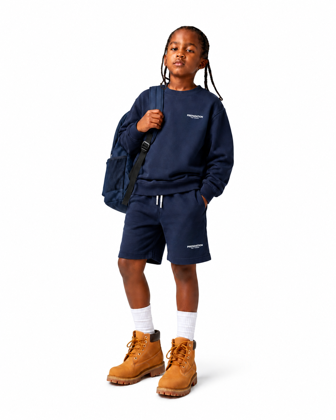 PREP Kids' Shorts on a clean white studio background