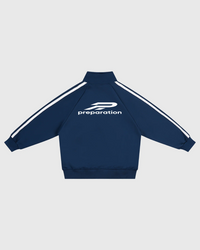 Preparation Jacket in royal blue back view
